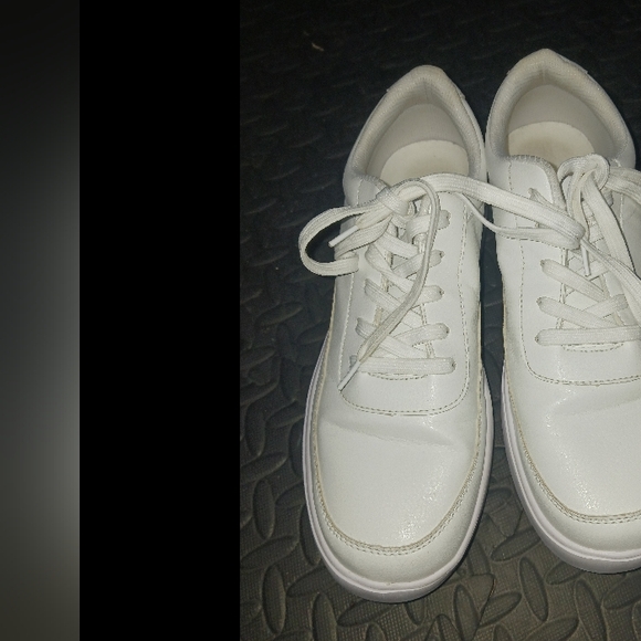 Men White canvas sneakers - Picture 7 of 12